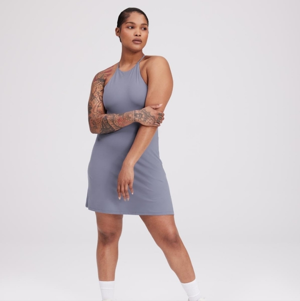 Workout Dress- Sea Glass
